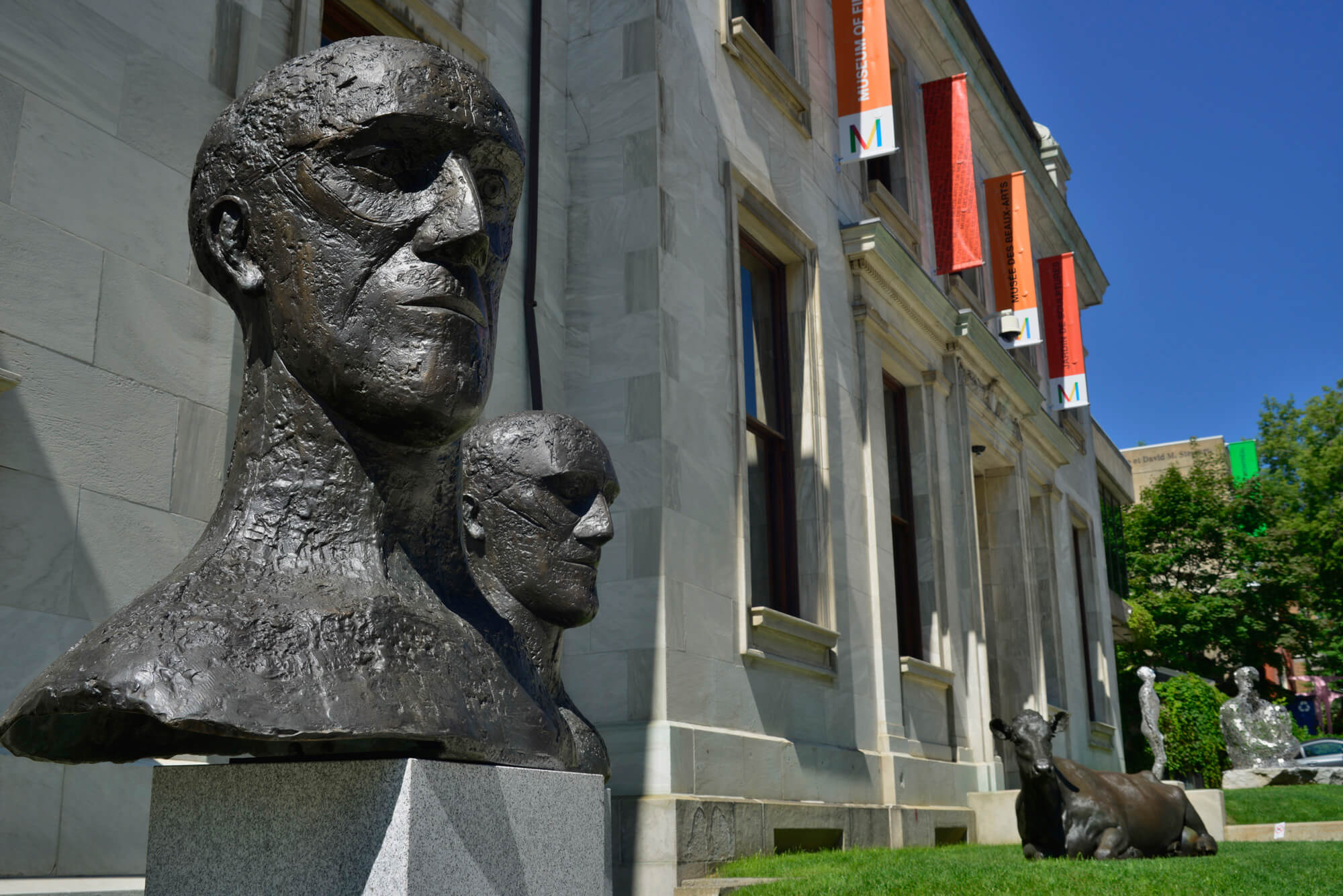 Jardin de scupltures du Musée des beaux-arts de Montréal