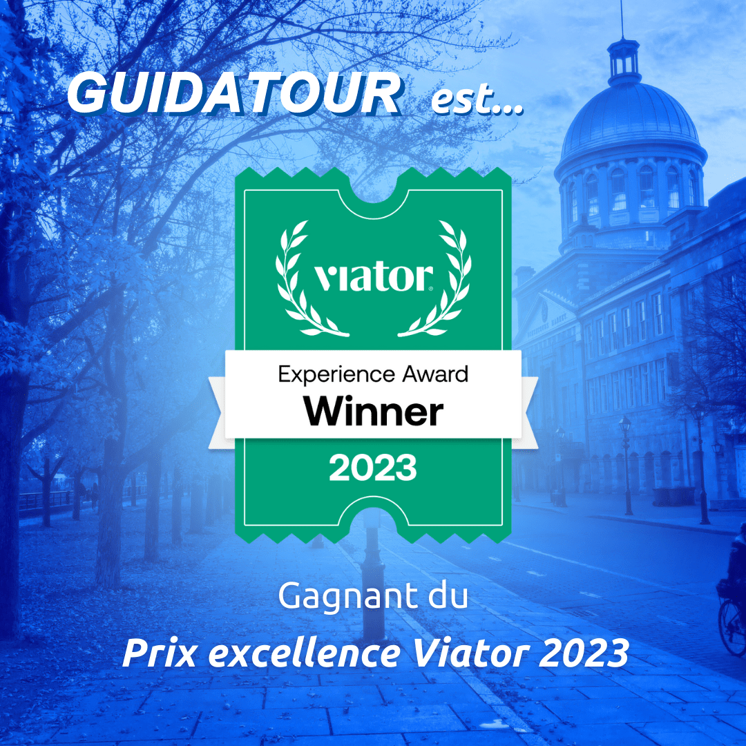Guidatour wins top 20 Best experience in Canada